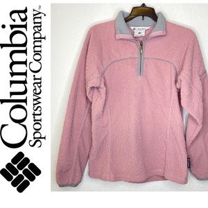 Columbia Pullover Sweater 1/4 zip Fleece Small